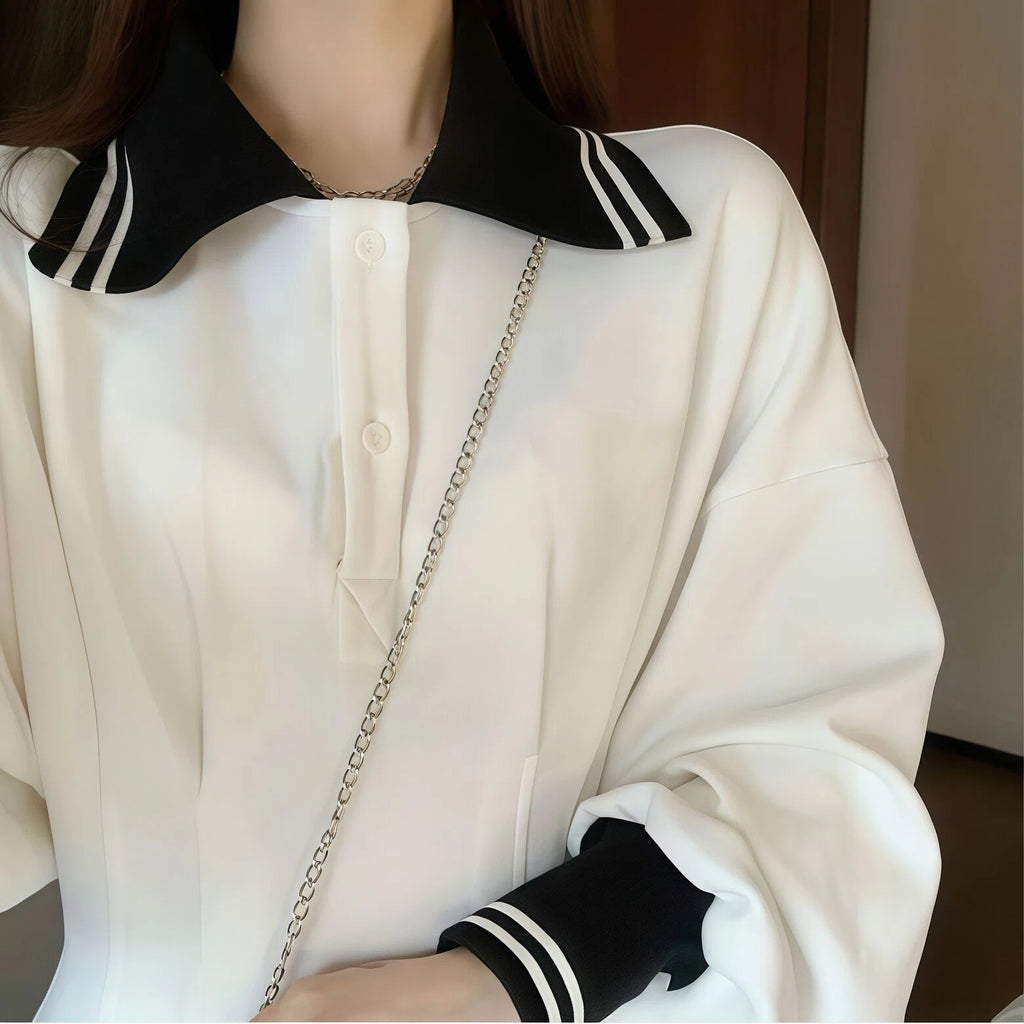 Striped Casual Sports Mini Dress
