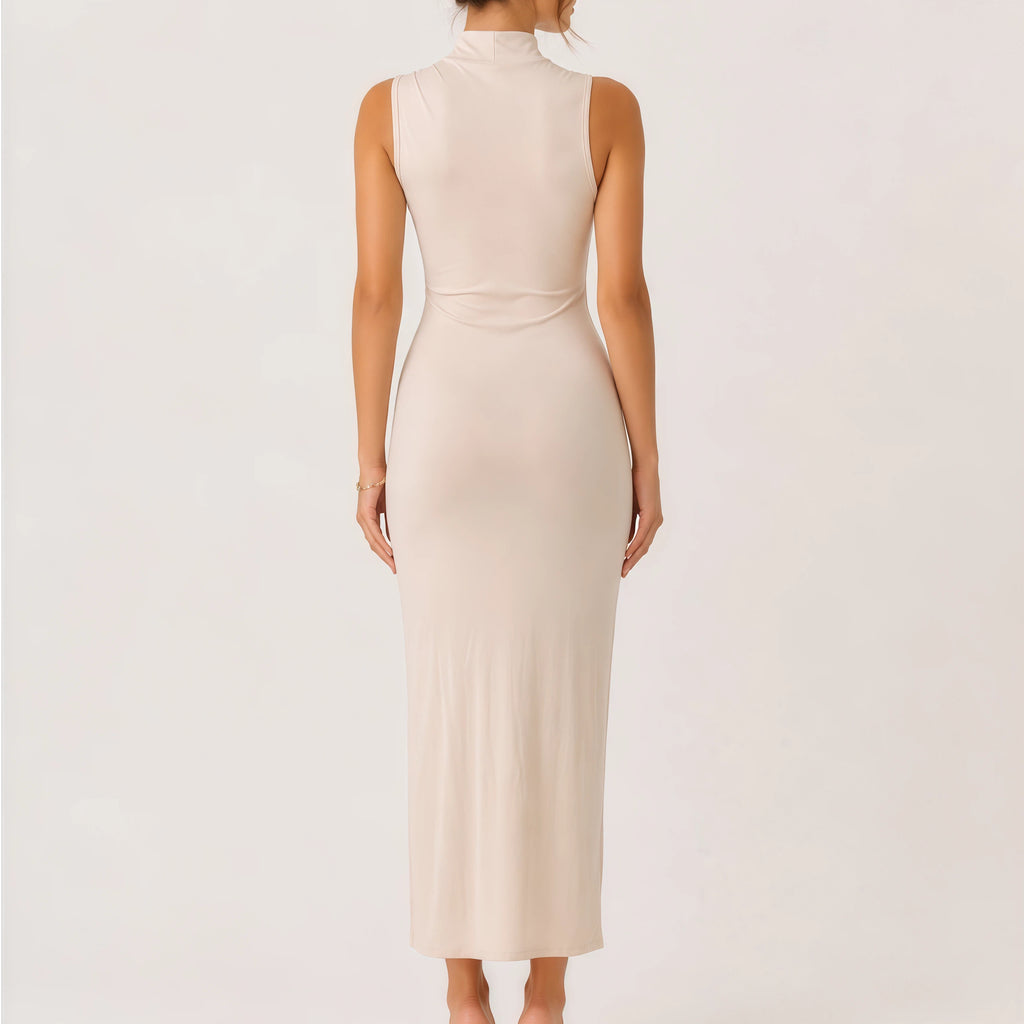 Women's Sleeveless Slit Maxi Dress
