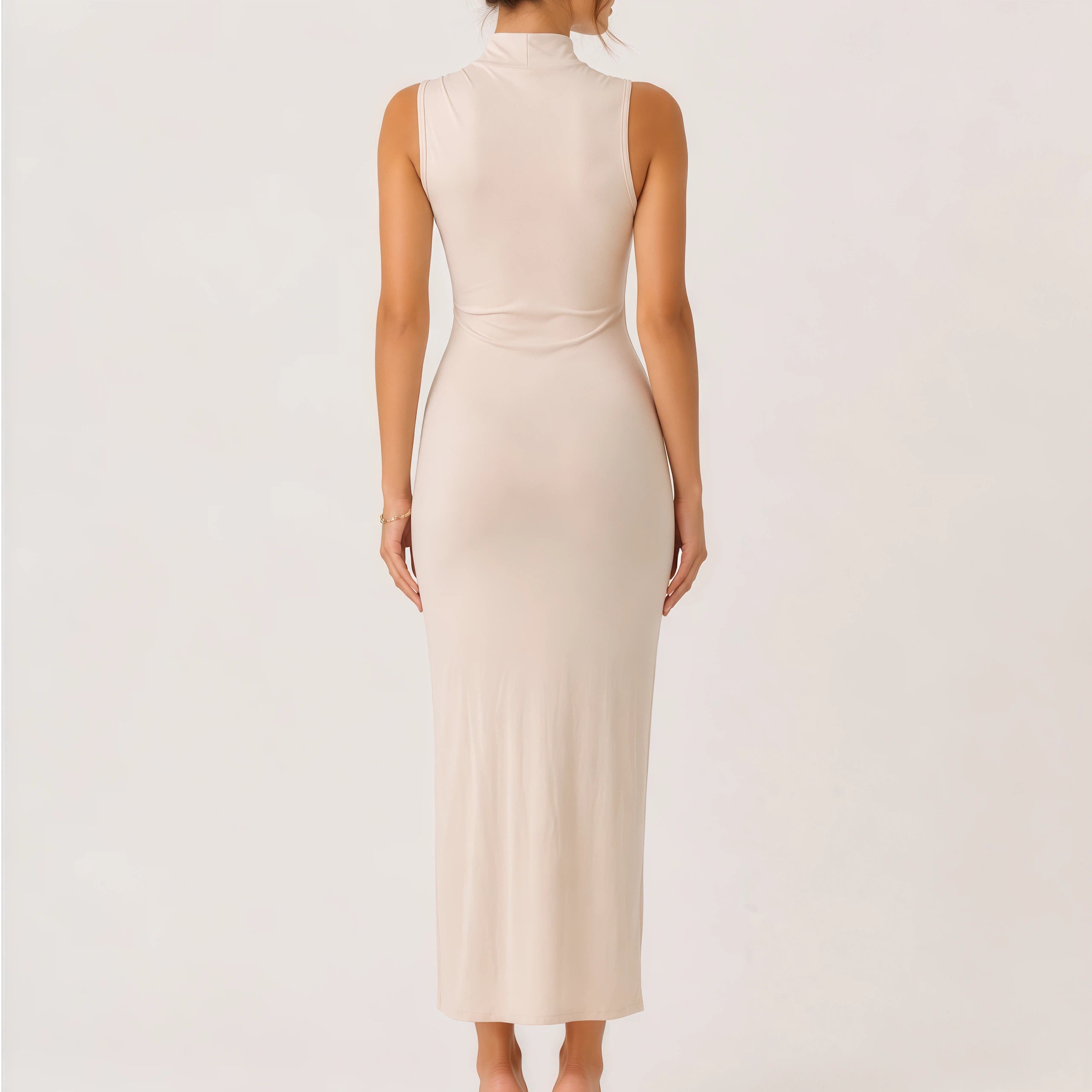 Women's Sleeveless Slit Maxi Dress